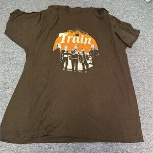 train KNOCKOUT PHOTO TOUR TEE sz L